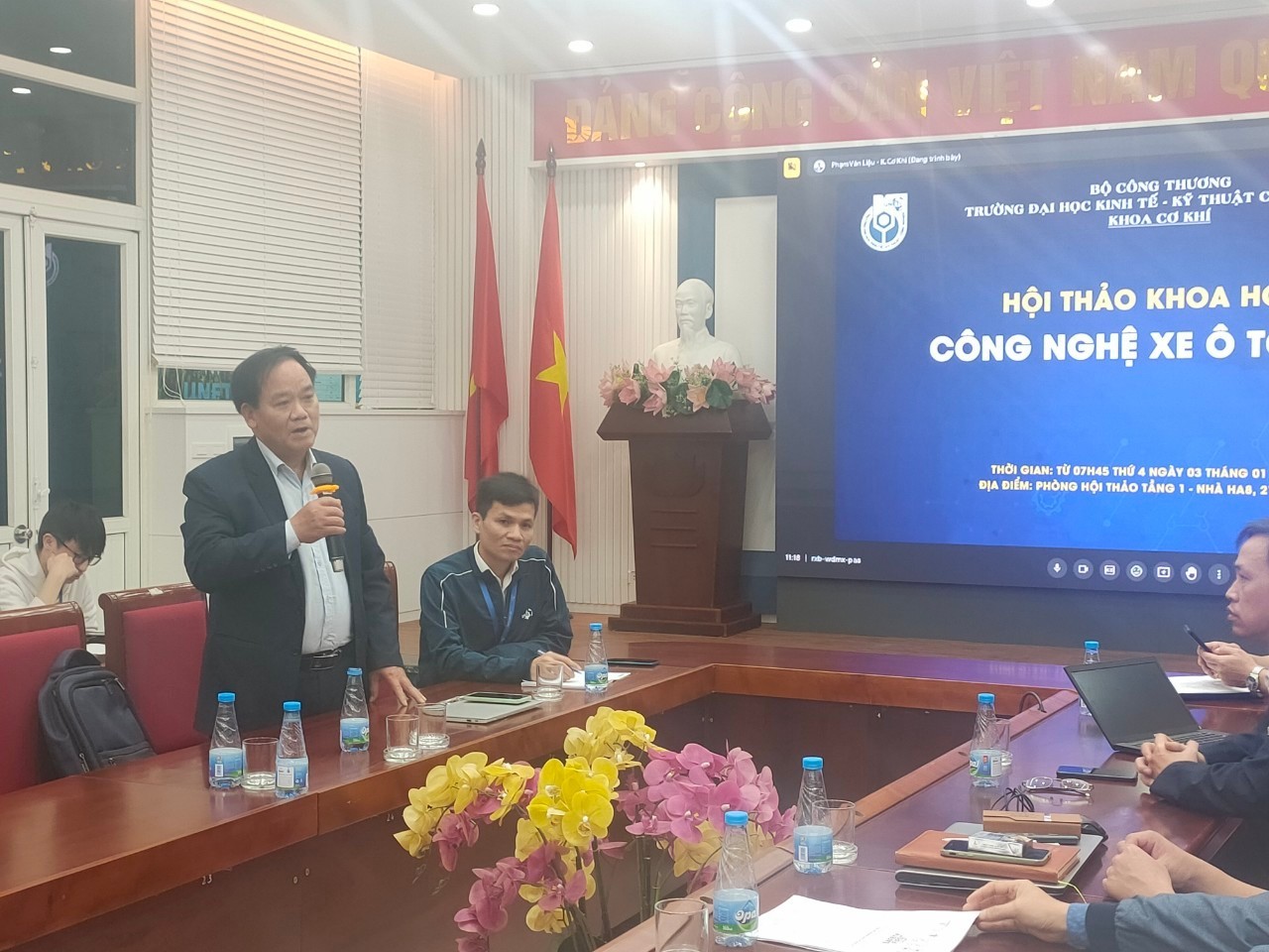 Buổi học chuyên sâu về các công nghệ xe điện mới nhất