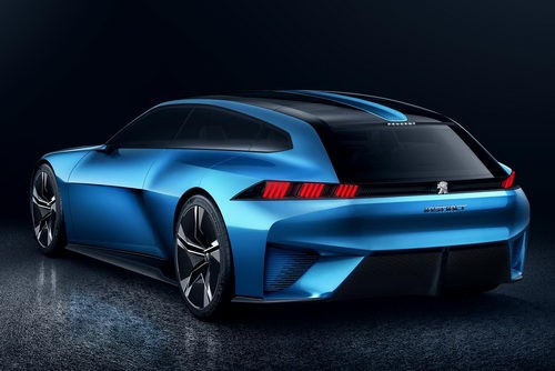 Thiết kế đuôi xe ấn tượng của Peugeot Instinct Concept