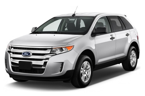 Xe Ford Edge màu đen, mẫu SUV xe ô tô cũ bền từ thị trường quốc tế