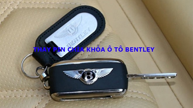Chìa khóa thông minh xe Bentley sang trọng, cần bảo dưỡng định kỳ
