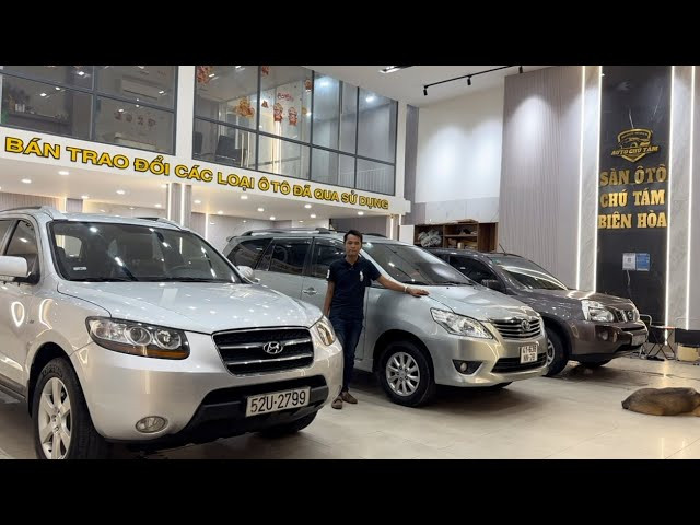 Hình ảnh thực tế mẫu xe ô tô SantaFe 2010 trên đường