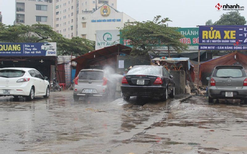 Danh mục thiết bị cần thiết khi mở cửa hàng rửa xe ô tô