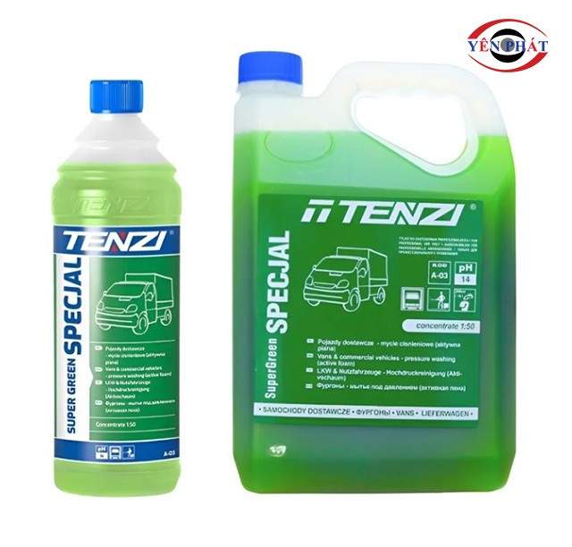 Hóa chất rửa xe không chạm Tenzi an toàn cho xe ô tô hiện nay