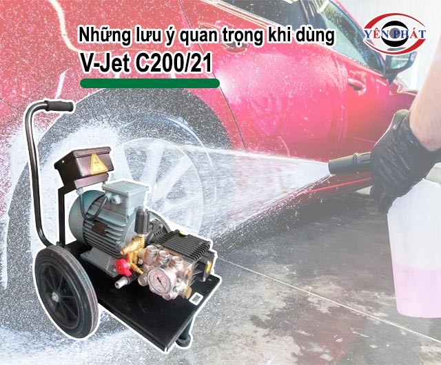 Các lưu ý quan trọng khi sử dụng máy rửa xe ô tô công suất lớn an toàn
