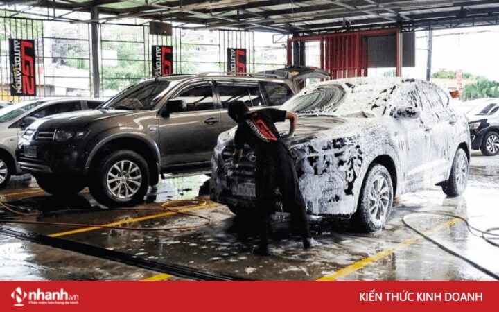 Cửa hàng rửa xe ô tô: Bảng dự toán chi phí đầu tư ban đầu cho việc mở tiệm