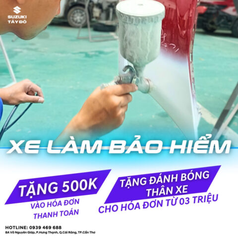 Khuyến mãi kiểm tra xe miễn phí tại đại lý Suzuki