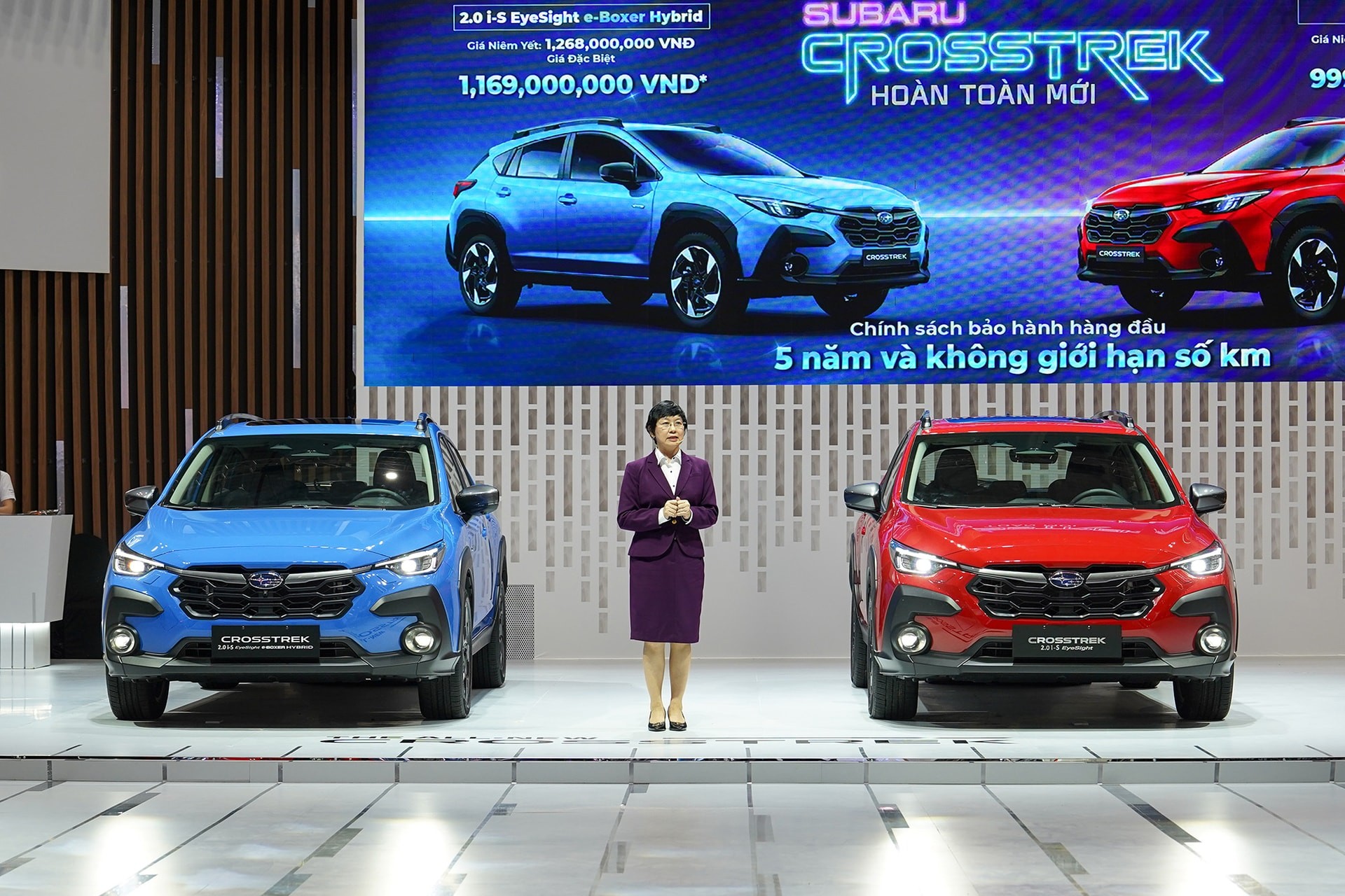 Crosstrek, một mẫu xe hybrid, tiếp nối thành công của XV, minh chứng cho sự đổi mới của Subaru trên thị trường xe máy Việt Nam.
