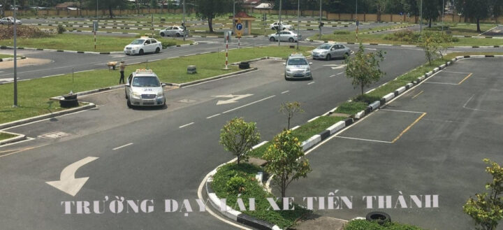 Bãi thực hành tập lái ở các quận - Trung tâm dạy lái xe ô tô Quận 12