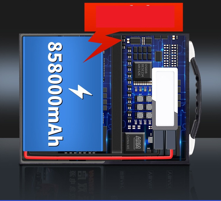Bộ kích nổ và adapter sạc tiện lợi