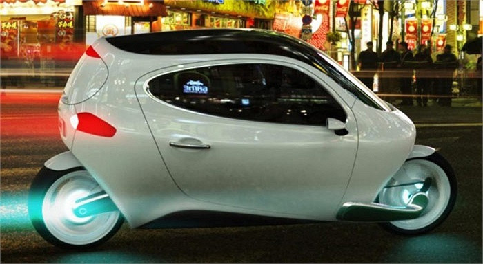 Phạm vi di chuyển và khả năng tăng tốc vượt trội của xe ô tô hai bánh LIT Motors C1