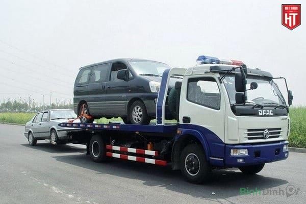 Tài xế gọi dịch vụ xe cứu hộ xe ô tô tại Bình Định khi gặp sự cố