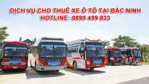 Dịch vụ thuê xe ô tô Bắc Ninh với xe 29 chỗ chất lượng cao