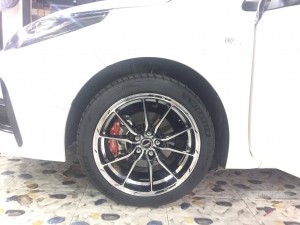 Mâm độ 17 inch cho xe Honda Civic, kiểu dáng thể thao hiện đại, nâng tầm phong cách xe