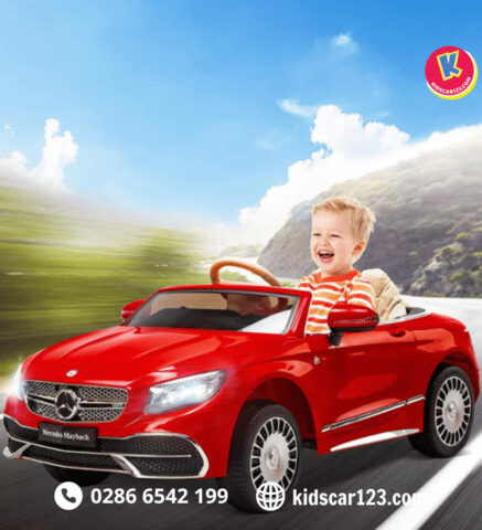 Siêu xe ô tô điện trẻ em Mercedes Maybach S650 bản quyền cao cấp màu đen