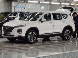 Mặt nạ ca lăng cho ô tô Hyundai Santafe