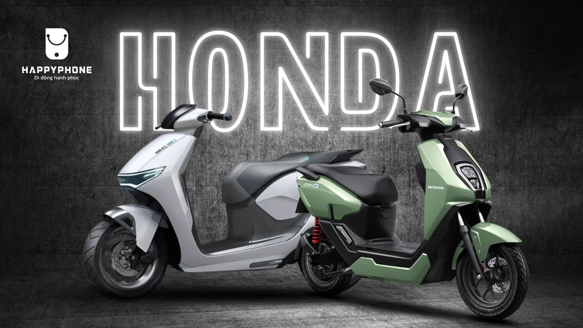 Honda ra mat xe may dien gia re
