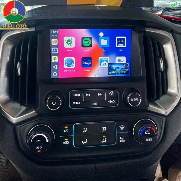 Thiết bị Android Box cho xe ô tô Chevrolet Colorado