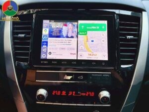 Lắp đặt Android Box cho xe ô tô Mitsubishi Pajero Sport