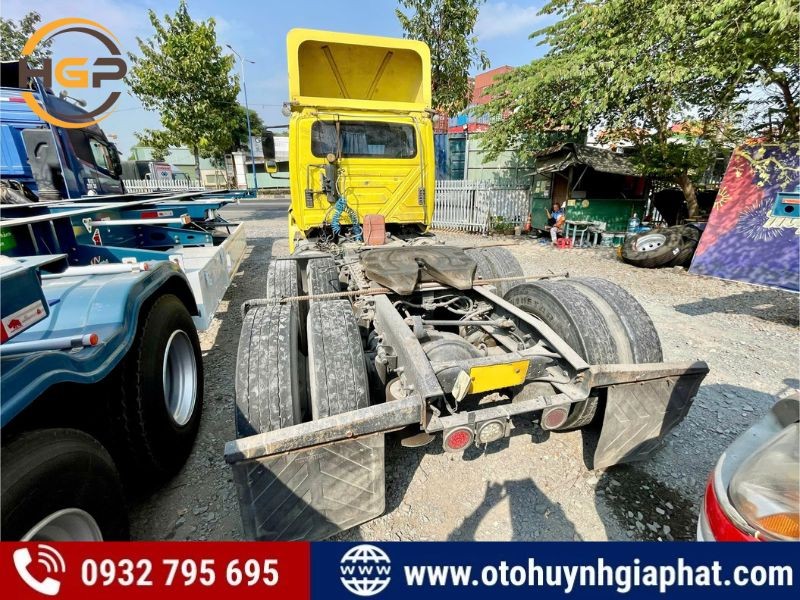 Mặt sau của xe đầu kéo Mỹ International 2014 cũ, tình trạng tổng thể của xe ô tô cũ 2014
