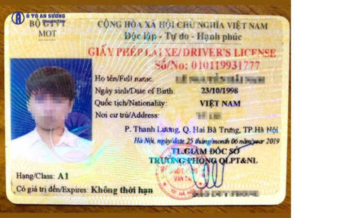 Học viên thực hành lái xe mô tô A1, A2