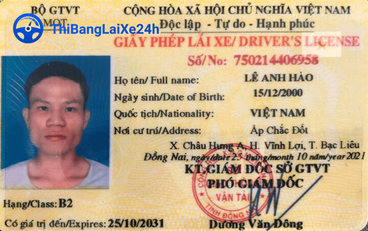Bằng lái xe ô tô B2: Giấy phép lái xe đa năng cho cả số sàn và số tự động, được phép kinh doanh