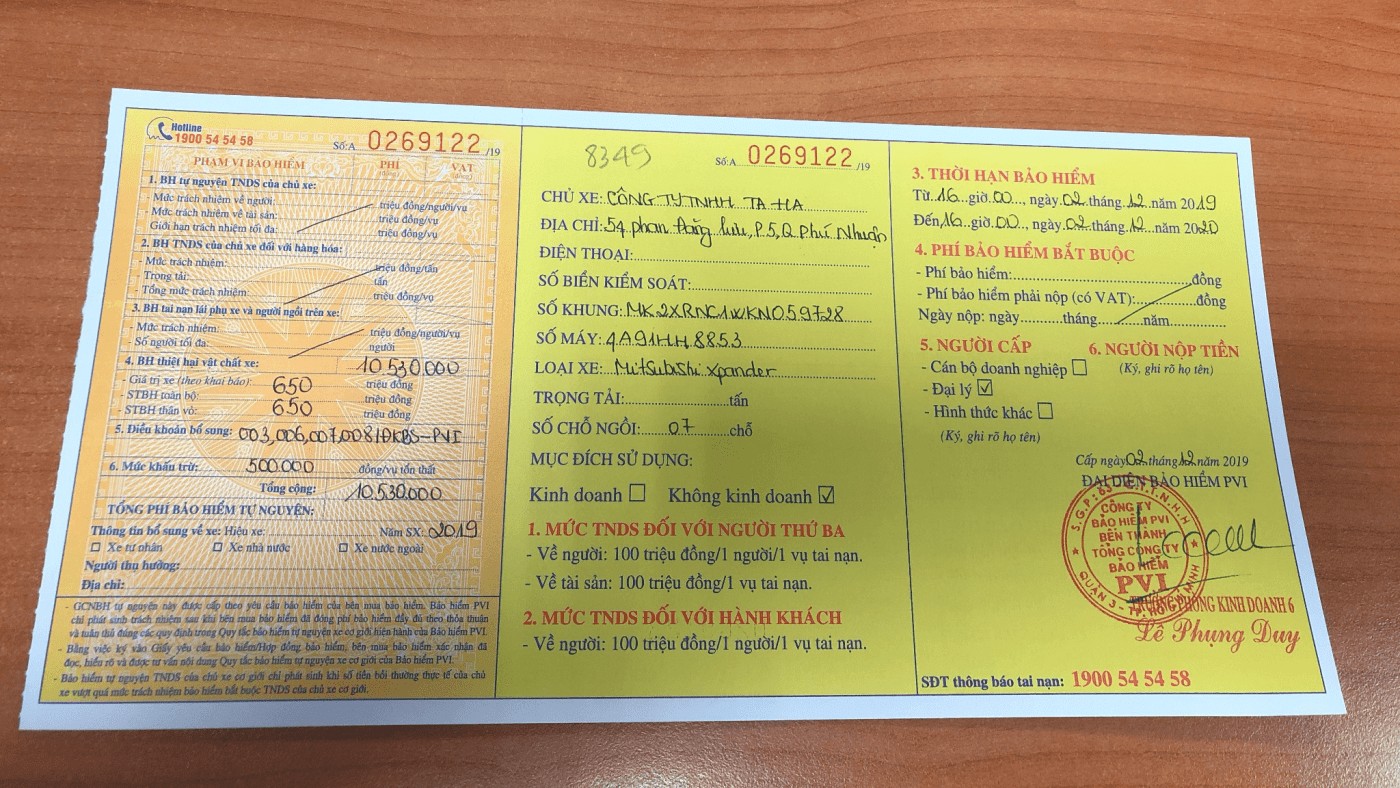 Bảo hiểm trách nhiệm dân sự ô tô có bắt buộc không