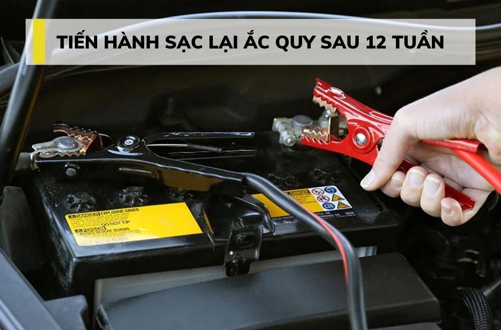 Khởi động xe định kỳ là một cách hiệu quả để bảo quản ắc quy xe ô tô