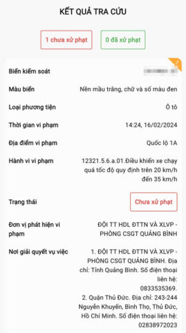 Hình ảnh minh họa xe ô tô vượt quá tốc độ cho phép trên đường