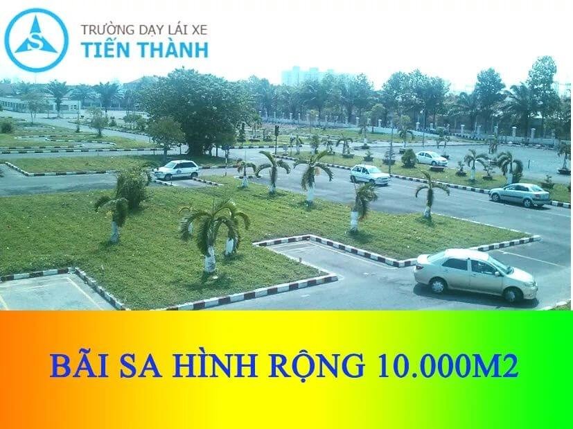 Bãi sa hình đạt chuẩn Sở GTVT giống bãi thi sát hạch