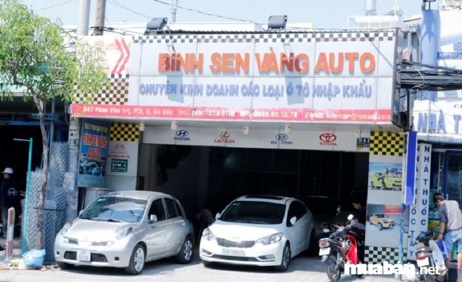 Bình Sen Vàng Auto: Nơi bán xe ô tô cũ chính hãng và dịch vụ toàn diện