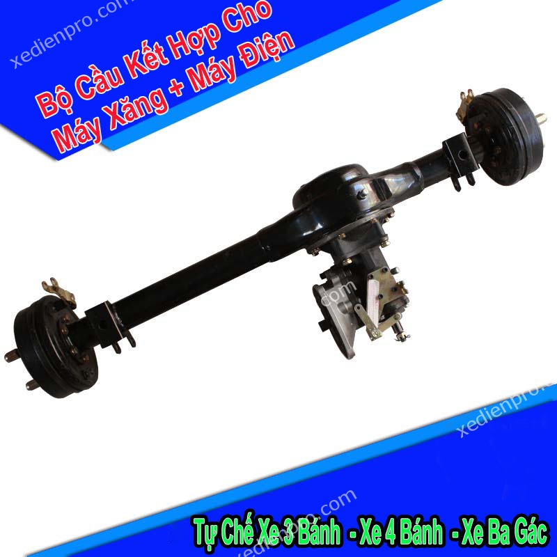 bo cau sau ket hop xe may dien lai xang cong suat cao