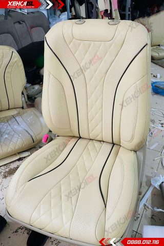 Bọc ghế da ô tô may mẫu Maybach hình 03