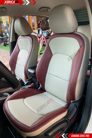 Bọc ghế da ô tô phối 2 màu, tạo sự phá cách cho nội thất Ford Ecosport