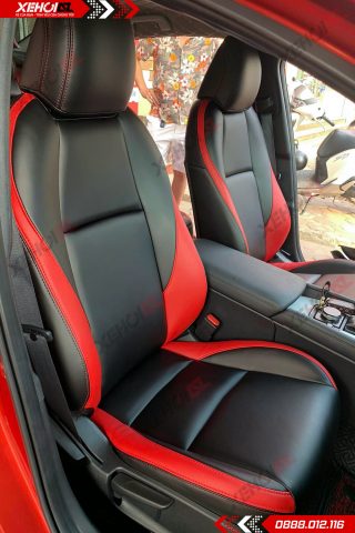 Ghế da Ford Ecosport phối hai màu độc đáo
