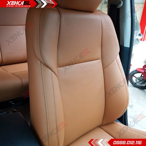 Bọc ghế da xe ô tô cực sang trọng, đẹp mắt và dễ dàng vệ sinh
