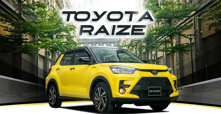 Xe ô tô 5 chỗ Toyota Raize