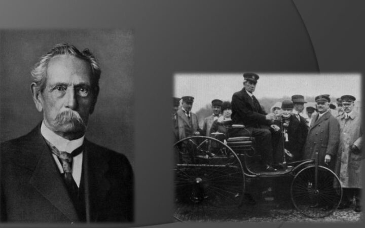 Karl Benz, người sáng lập của một trong các hãng xe ô tô Mercedes tiên phong.