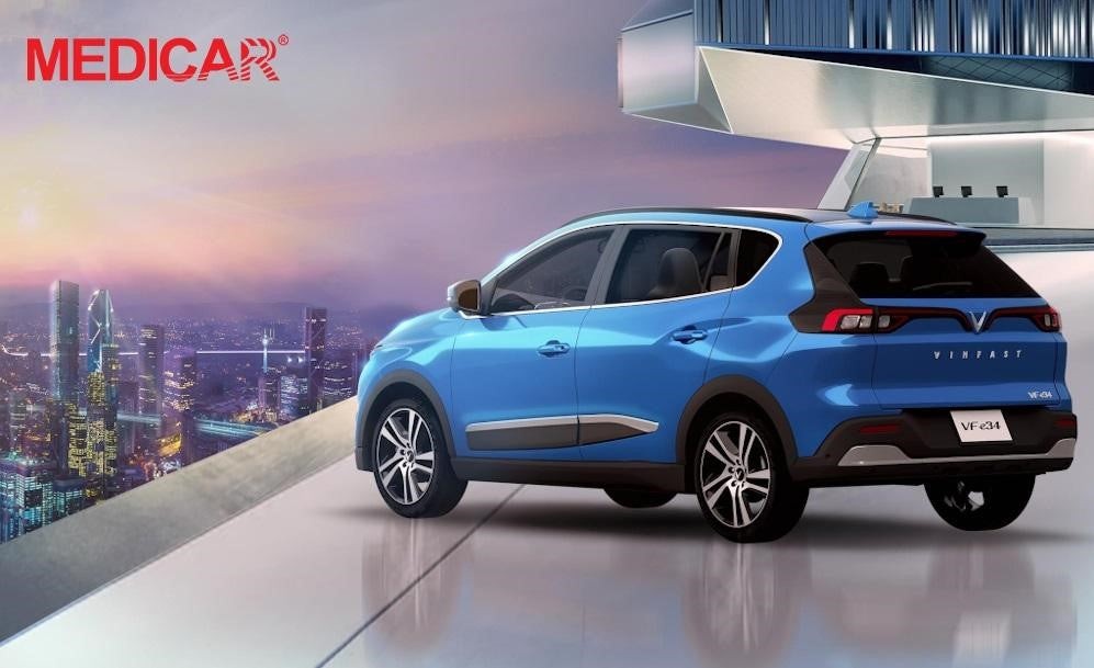 Mẫu ô tô điện VinFast VF e34, biểu tượng xe điện Việt