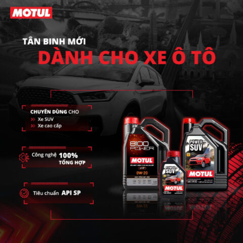 Tư vấn cách chọn dầu nhớt cho xe ô tô đời mới với sản phẩm Motul chuyên dụng