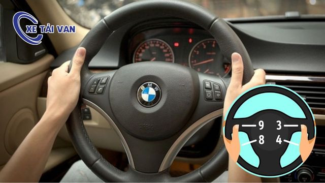 Cách cầm vô lăng ô tô tải đúng tư thế và an toàn