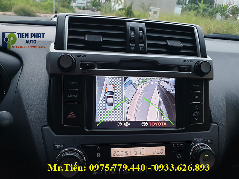 Camera 360 DCT chính hãng là lựa chọn hàng đầu khi độ xe ô tô Vios về hệ thống hỗ trợ lái