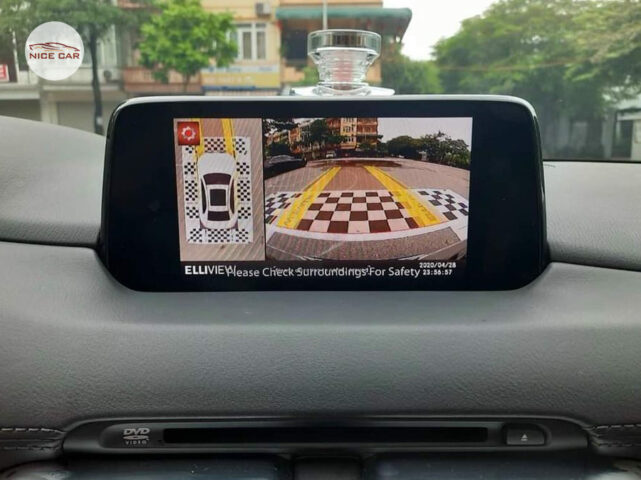 Hệ thống Camera 360 độ trên Mazda CX-5 mang lại tầm nhìn toàn diện