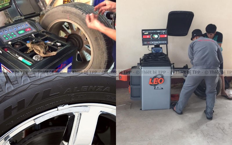 Tài xế đang lái xe và cảm nhận sự rung lắc, dấu hiệu cần cân mâm bấm chì cho xe ô tô kịp thời