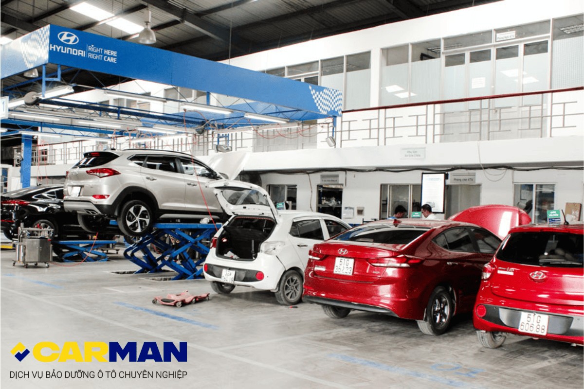 Ưu điểm chi phí thấp khi bảo dưỡng xe ô tô tại gara tư nhân