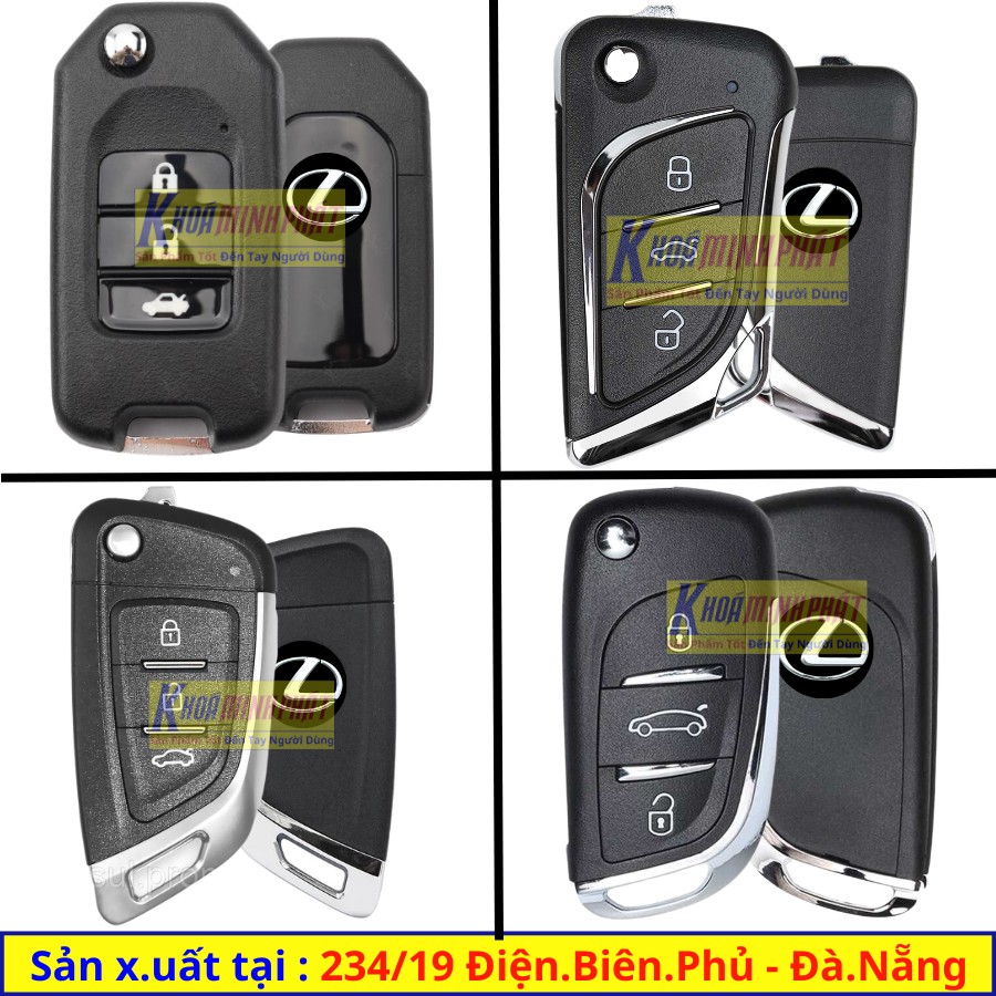 Làm lại chìa khóa xe Lexus 460 với phôi chìa chính hãng
