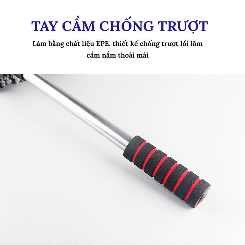 Chổi tròn vệ sinh ô tô xe hơi, cây quét dọn nội thất xe ô tô