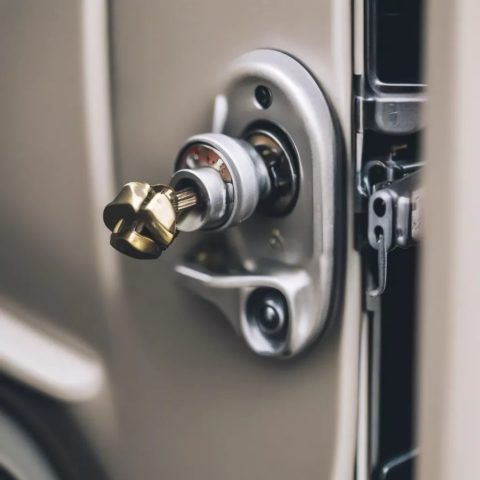 Cơ cấu khóa cửa xe ô tô