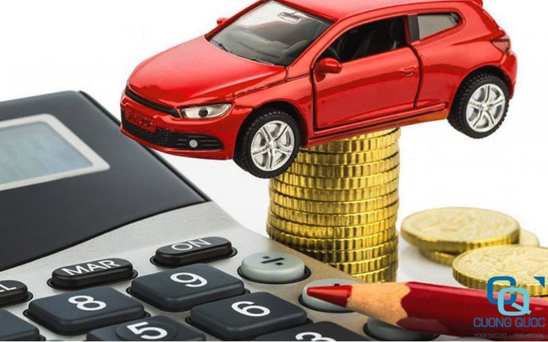Biểu đồ minh họa các loại thuế liên quan đến thủ tục nhập khẩu mâm xe ô tô