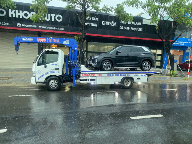 Dịch vụ cứu hộ xe ô tô Đà Nẵng với xe chuyên dụng