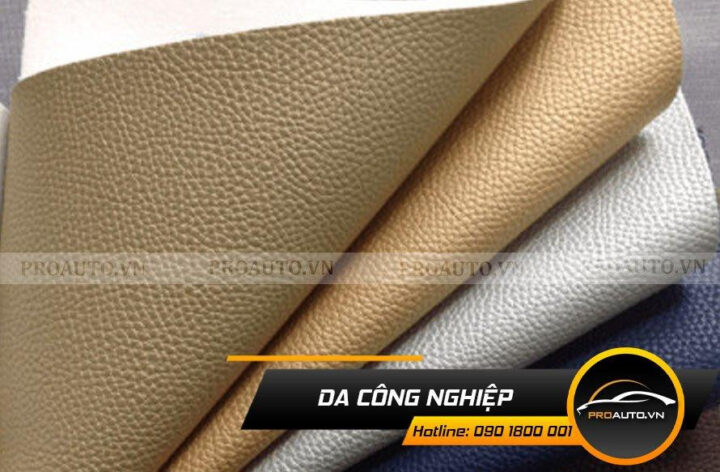 Chất liệu da Nappa màu kem, một lựa chọn phổ biến trong các mẫu ghế da xe ô tô cao cấp